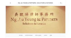 Desktop Screenshot of ngauyeung.com